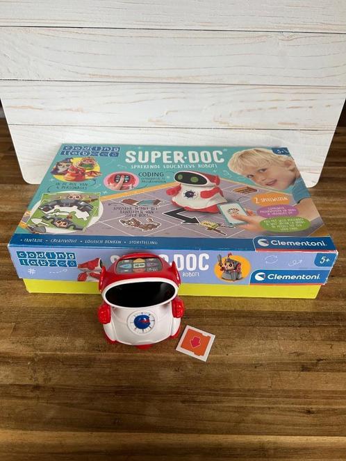 Clementoni Super doc coding lab, Kinderen en Baby's, Speelgoed | Educatief en Creatief, Gebruikt, Elektronica, Met licht, Met geluid