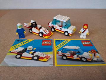 Lego Shell Racewagens. Jaren 80 Classic Town  beschikbaar voor biedingen