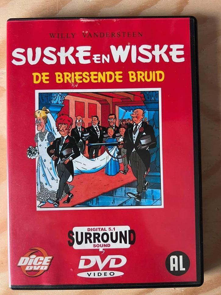 Suske & Wiske 5 - Briezende Bruid DVD/ ACTIE 5=4, Cd's en Dvd's, Dvd's | Kinderen en Jeugd, Zo goed als nieuw, Alle leeftijden