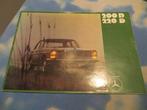 Folder Mercedes-Benz 200 D, 220 D W115 /8 1971, Zo goed als nieuw, Mercedes-Benz, Mercedes, Ophalen of Verzenden