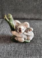 Vintage Miniatuur casals Peru koala klei beeldje, Dier, Zo goed als nieuw, Verzenden