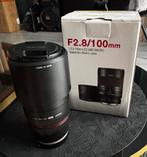 Samyang 100mm 2.8 Macro, Ophalen of Verzenden, Zo goed als nieuw, Macrolens, Zoom