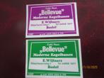 Café Bellevue Kegelbanen E.Wijlaars Maarhezeweg Budel, Ophalen of Verzenden, Zo goed als nieuw, Luciferdoosjes of -merken