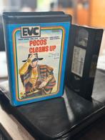 PECOS CLEANS UP - EVC LABEL - WESTERN MOVIE - FILM - VHS, Cd's en Dvd's, VHS | Film, Alle leeftijden, Ophalen of Verzenden, Gebruikt