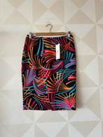 Fabienne Chapot rok kokerrok oranje roze zwart S/36 NIEUW, Kleding | Dames, Zwart, Nieuw, Ophalen of Verzenden, Knielengte