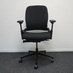 Steelcase Leap V2 Bureaustoelen | Zwart | Ergonomisch, Gebruikt, Overige kleuren, Ophalen of Verzenden, Bureaustoel
