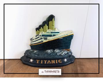TITANIC gietijzeren deurstop - 3,2 kilo - 33 cm beschikbaar voor biedingen