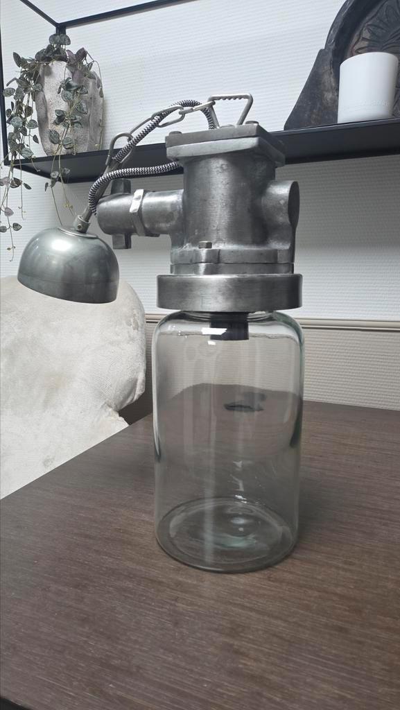 VT wonen lamp JAR #stoer #industrieel, Huis en Inrichting, Lampen | Hanglampen, Zo goed als nieuw, 50 tot 75 cm, Glas, Ophalen of Verzenden
