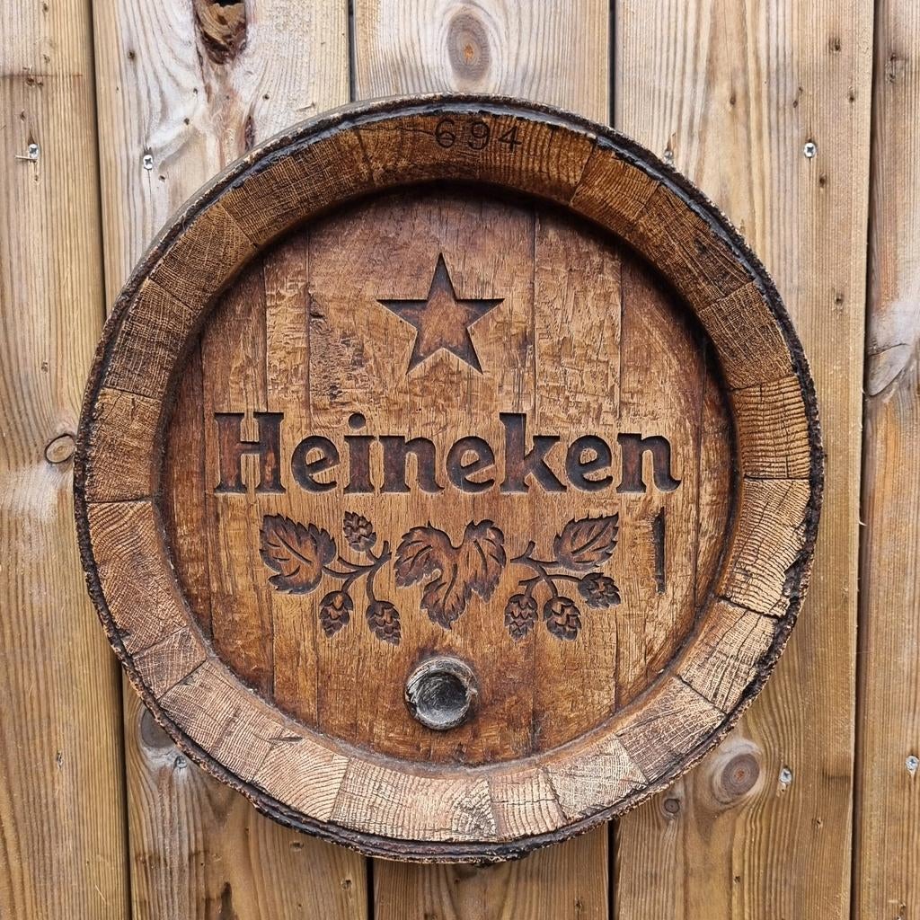 Vintage Heineken Bord., Verzamelen, Merken en Reclamevoorwerpen, Ophalen of Verzenden, Gebruikt, Reclamebord