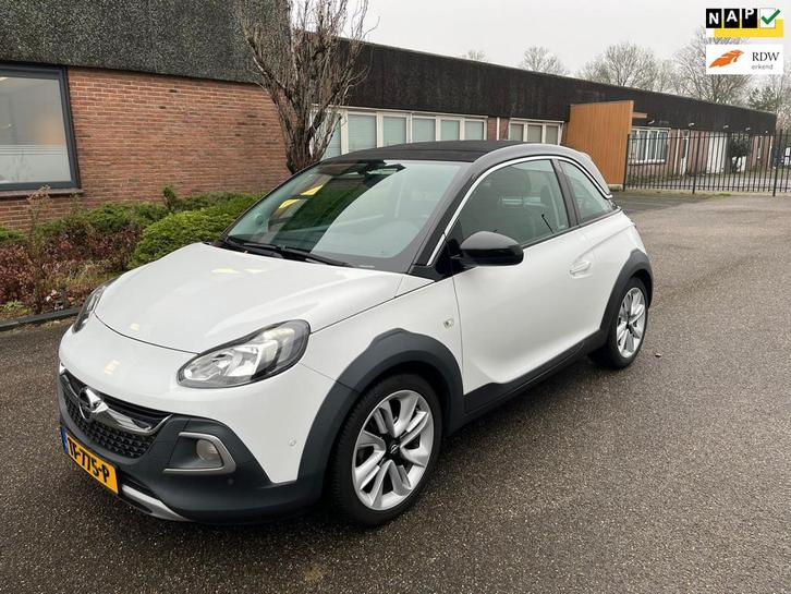 Opel ADAM 1.0 Turbo Rocks Online Edition Pano Boekjes N.A.P, Auto's, Opel, Bedrijf, Te koop, ADAM, ABS, Airbags, Airconditioning