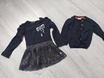 Kerstjurk maat 80 meisje jurk kerst + vestje, Ophalen of Verzenden, Zo goed als nieuw, Meisje, Jurkje of Rokje