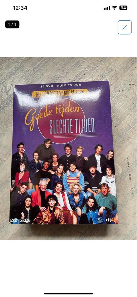 Goede Tijden Slechte Tijden Seizoen 4 DVD Box, Alle leeftijden, Boxset, Drama, Ophalen of Verzenden