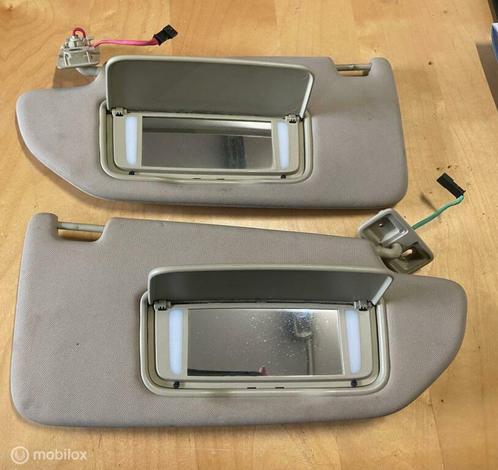 Zonneklep SET beige Volvo V70 III ('07-'17) 39899172, Auto-onderdelen, Interieur en Bekleding, Volvo, Gebruikt, Ophalen of Verzenden