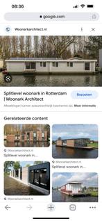 GEZOCHT! Betonnen Woonark, binnen de maten 22x6, Huizen en Kamers