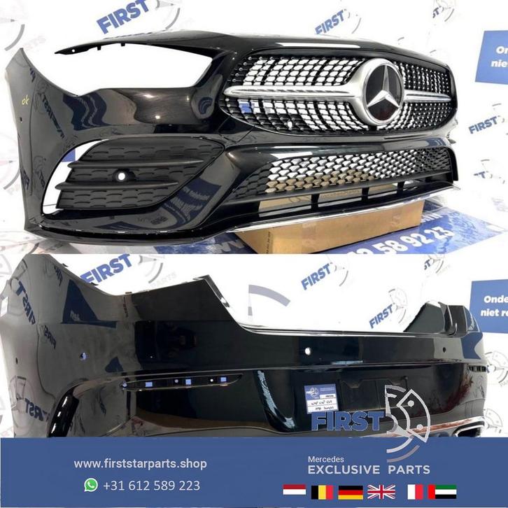 W118 C118 AMG PAKKET Voorbumper + Achterbumper SET Mercedes, Auto-onderdelen, Carrosserie en Plaatwerk, Bumper, Mercedes-Benz
