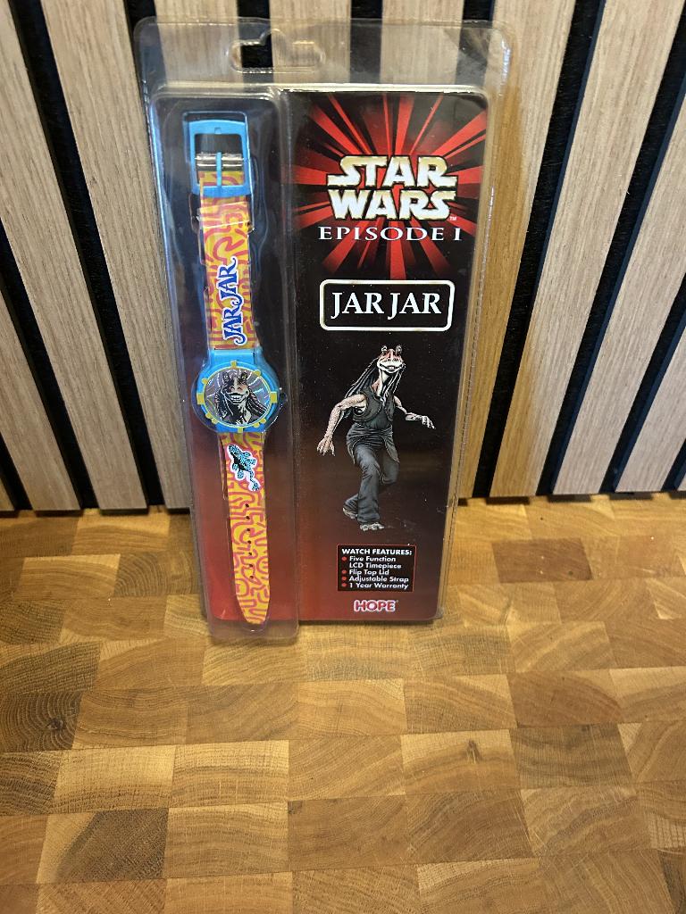 Jar Jar Star Wars horloge, Verzamelen, Star Wars, Ophalen of Verzenden, Nieuw, Gebruiksvoorwerp