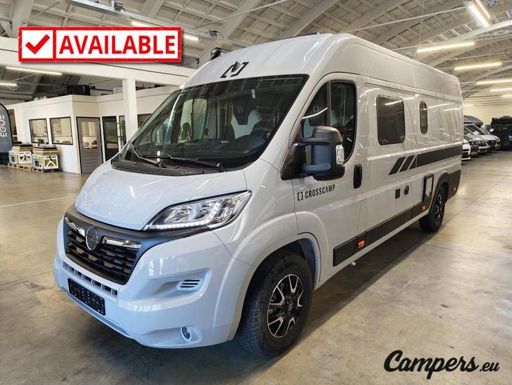 Crosscamp FULL 640 2.2 BLUEHDI 140PK - Lengtebedden, Caravans en Kamperen, Campers, Bedrijf, tot en met 2, Buscamper of Camperbus