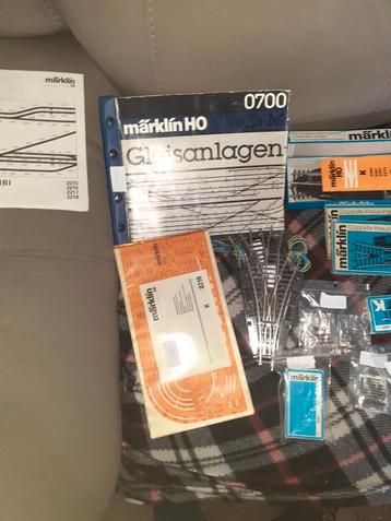 TE KOOP  MARKLIN K-RAILS  ALLES IN 1X  beschikbaar voor biedingen