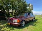 Mercedes-Benz S-Klasse 3.0 300 SE AUT K6 1985 Rood, Auto's, Oldtimers, Automaat, Achterwielaandrijving, Mercedes-Benz, Overige kleuren