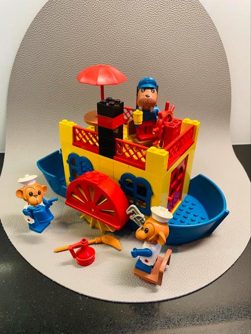 Lego Fabuland 3673 | Stoomboot, Kinderen en Baby's, Speelgoed | Duplo en Lego, Zo goed als nieuw, Lego, Complete set, Ophalen of Verzenden