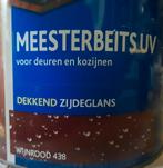 2 x 2.5  Buiten beits ceta bever wijnrood  dekkend zijdeglan, Nieuw, Beits, Ophalen of Verzenden, Minder dan 5 liter