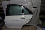 mercedes benz c w 204 deur / portier wit links achter, Ophalen, Gebruikt, Deur, Mercedes-Benz