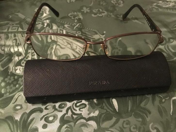 Vintage Prada VPR 59N leesbril Bril + Koker, Sieraden, Tassen en Uiterlijk, Zonnebrillen en Brillen | Dames, Bril, Overige merken
