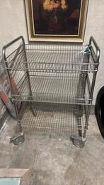 Rek of kar met wieltjes, Ophalen, Gebruikt