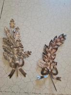 Zwaar verzilverde stukken lauwerkrans uit de jaren 50