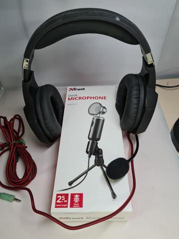 Trust GXT322 + Microphone-Y2/P3 beschikbaar voor biedingen