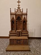 Gotisch Stijl Handgemaakt Altaar, Antiek en Kunst, Antiek | Religie, Ophalen of Verzenden