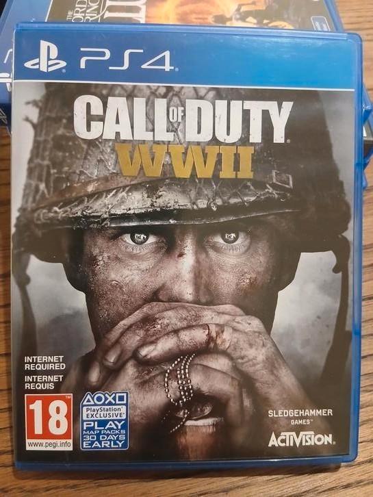 Call of Duty: WWII (PS4), Spelcomputers en Games, Games | Sony PlayStation 4, Zo goed als nieuw, Overige genres, 1 speler, Vanaf 18 jaar