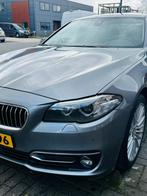 BMW 5-Serie (f10) 535d Xdrive Luxury.313pk Aut.2015.Pano|HUD, Auto's, Origineel Nederlands, Te koop, 1815 kg, Zilver of Grijs