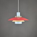 Toplamper Leto, unieke lamp met rood, blauw, geel, vintage, Antiek en Kunst, Antiek | Lampen, Ophalen of Verzenden