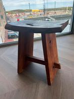 Stevig krukje bijzet tafel, Ophalen of Verzenden, Zo goed als nieuw, Hout