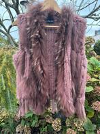 Prachtige bont bodywarmer, Kleding | Dames, Bodywarmers, Ophalen of Verzenden, Zo goed als nieuw, Bruin