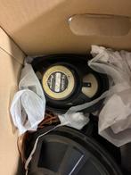 2 grote en 2 kleine boxen + versterker, Audio, Tv en Foto, Luidsprekers, Overige merken, Ophalen of Verzenden, Zo goed als nieuw