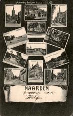 Naarden bezienswaardigheden collage, Ophalen of Verzenden, Voor 1920, Gelopen, Noord-Holland