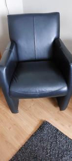 GRATIS mooie (nep)lederen stoel op wieltjes., Huis en Inrichting, Ophalen, Gebruikt, 75 tot 100 cm, 50 tot 75 cm