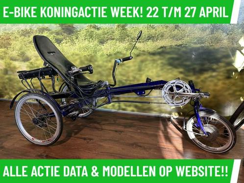 Trike elektrische fiets / ebike / voorwiel motor, Fietsen en Brommers, Elektrische fietsen, Zo goed als nieuw, Overige merken