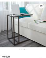 Bijzettafel Vittsjö - Glas en Metaal, Huis en Inrichting, Tafels | Bijzettafels, Ophalen, 55 tot 75 cm, 60 cm of meer, Rechthoekig