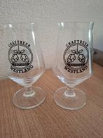 Craftbeer Westland 2 glazen, Verzamelen, Ophalen of Verzenden, Zo goed als nieuw, Glas of Glazen, Overige merken