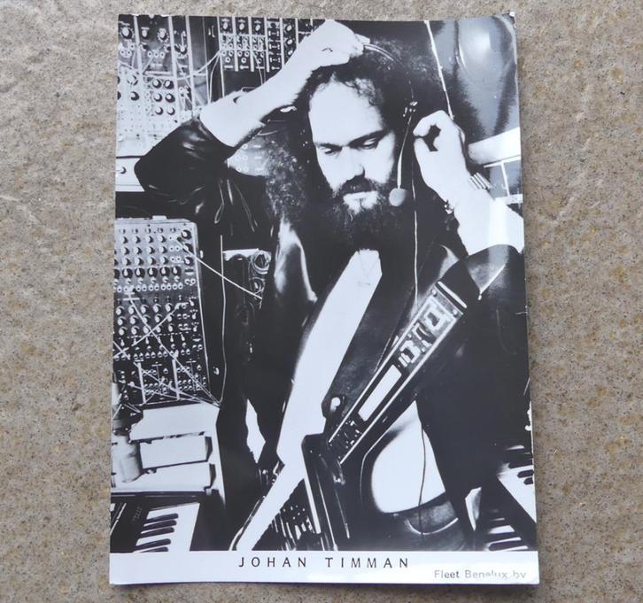 Fleet Benelux foto Johan Timman vintage persfoto muziek, Verzamelen, Muziek, Artiesten en Beroemdheden, Gebruikt, Foto of Kaart