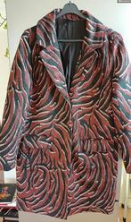 NIEUW Hema zwart/wijnrood winterjas maat M, Maat 38/40 (M), Zwart, Nieuw, Ophalen of Verzenden
