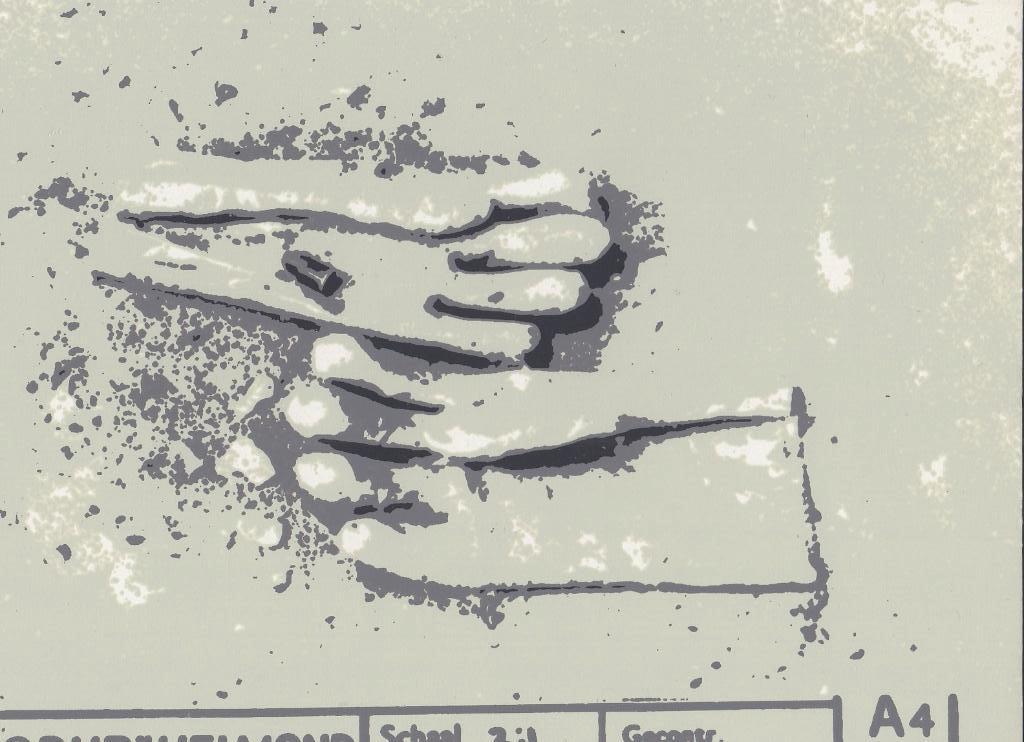 Frans Coppelmans zeefdruk Fabriekswerk Helmond circa 1980, Ophalen of Verzenden