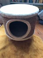 Kattekrab huisje, Dieren en Toebehoren, Kattenmanden, Ophalen of Verzenden, Zo goed als nieuw