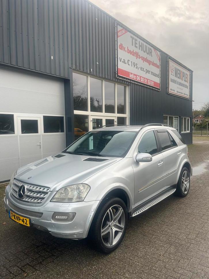 Mercedes-Benz M-Klasse 3.0 CDI Ml320 4MATIC AUT 2006 Grijs, Auto's, Mercedes-Benz, Bedrijf, ABS, Achteruitrijcamera, Airbags, Airconditioning