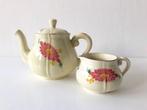 Vintage Regina Gouda Holland theepot & roomkan, Ophalen of Verzenden