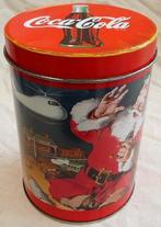 Blik / Storage Tin, Kerst / Christmas, Coca Cola, 1990s.(1), Ophalen of Verzenden, Gebruikt, Gebruiksvoorwerp
