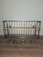 Wand bakkersrek met mango hout, Zo goed als nieuw, Minder dan 100 cm, Hout, Ophalen